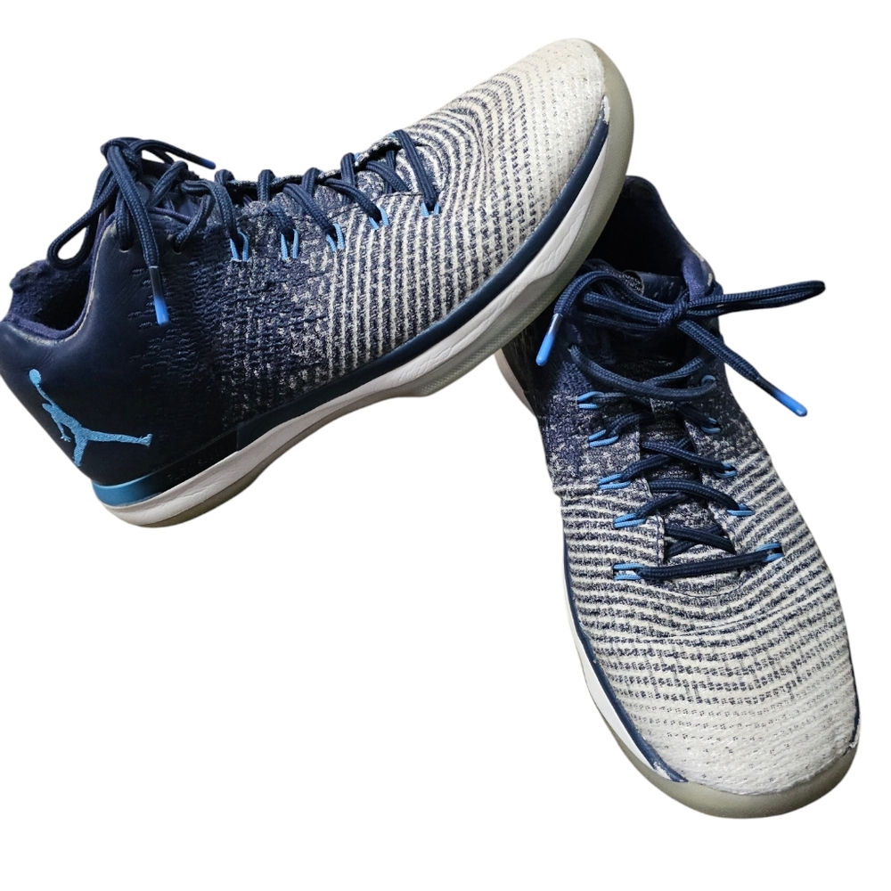 Air Jordan 31 Low UNC 2017 Size 10.5 897564-400 Authentic Rare Used Mj Blue
